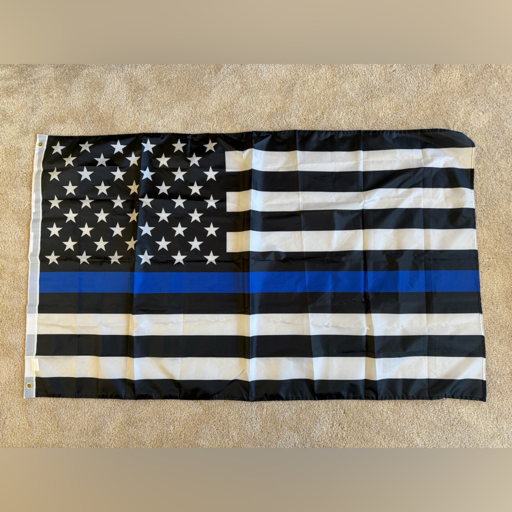 Police USA Flag